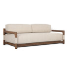 Delano Outdoor Sofa, 91" - Pure salt