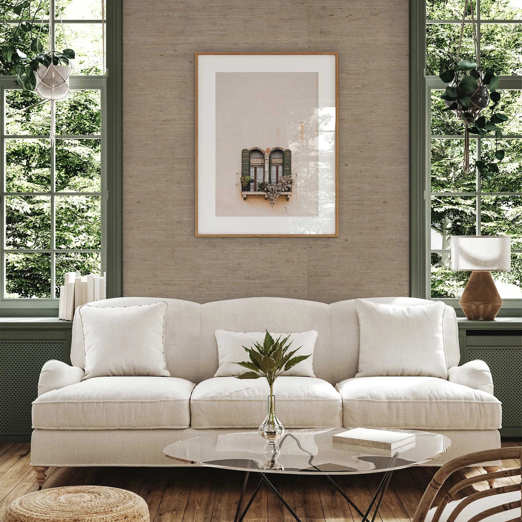 Arrowroot Weave Wallpaper