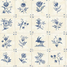 Azulejo Tile Textured Wallpaper