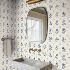 Azulejo Tile Textured Wallpaper