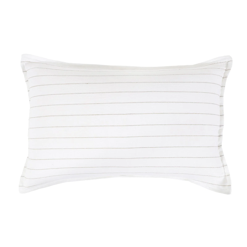 Blake King Sham-White/Natural