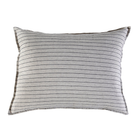 Blake Standard Sham- Flax/Midnight