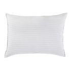 Blake Standard Sham- White/Ocean