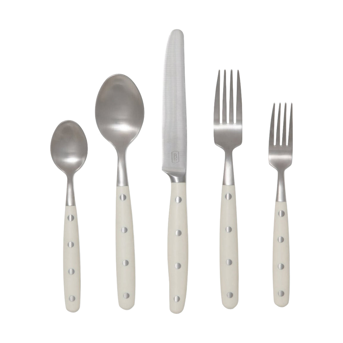 Brooks Stainless Steel Flatware, 5-Piece Set - Pure Salt Shoppe