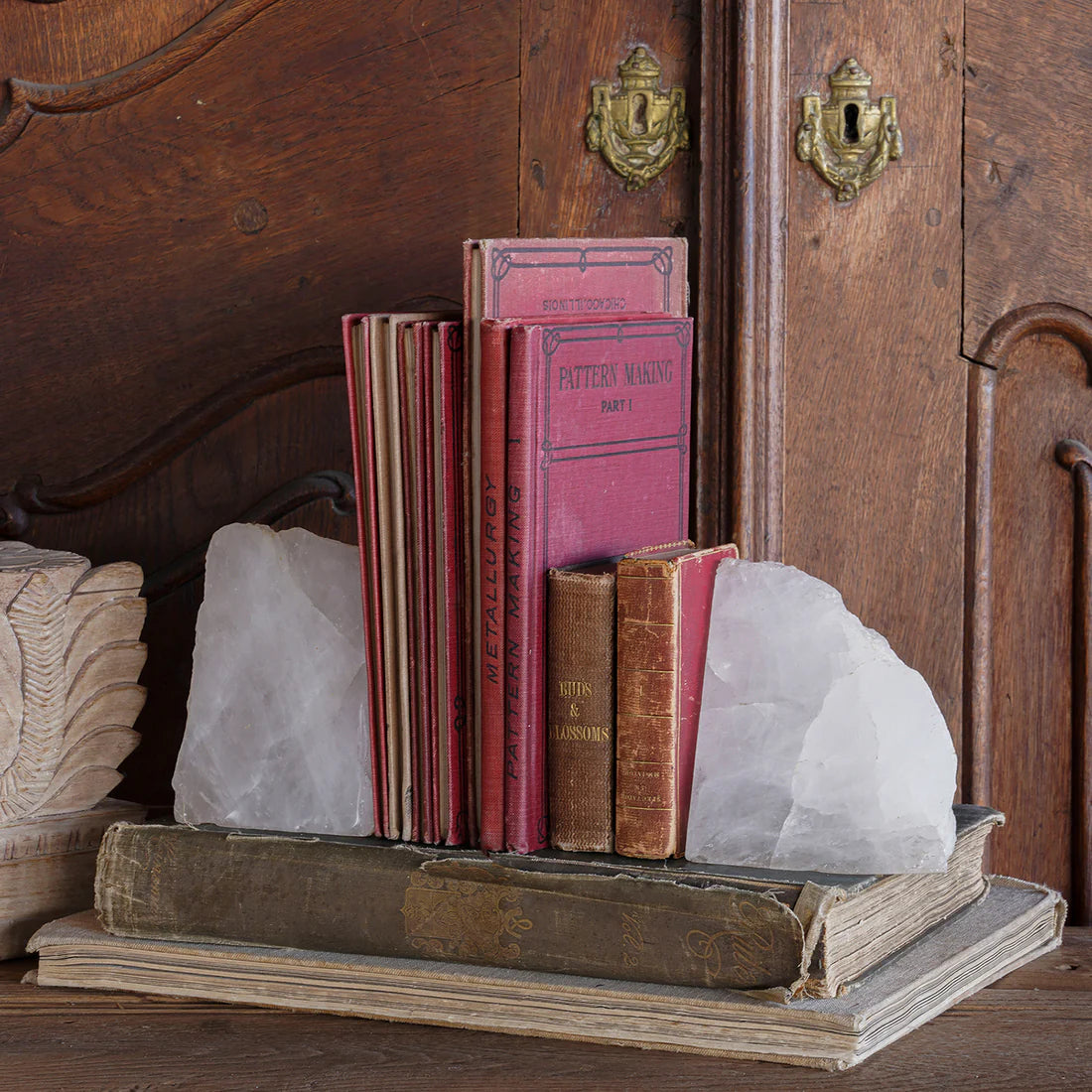 Cael Quartz Bookends