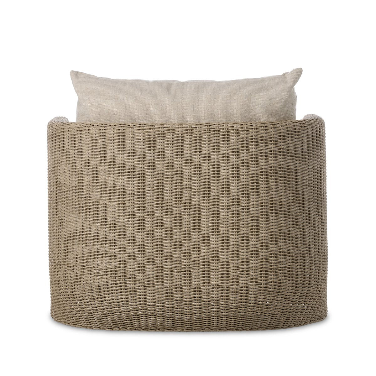 Carrin Outdoor Swivel Chair-Vintage White