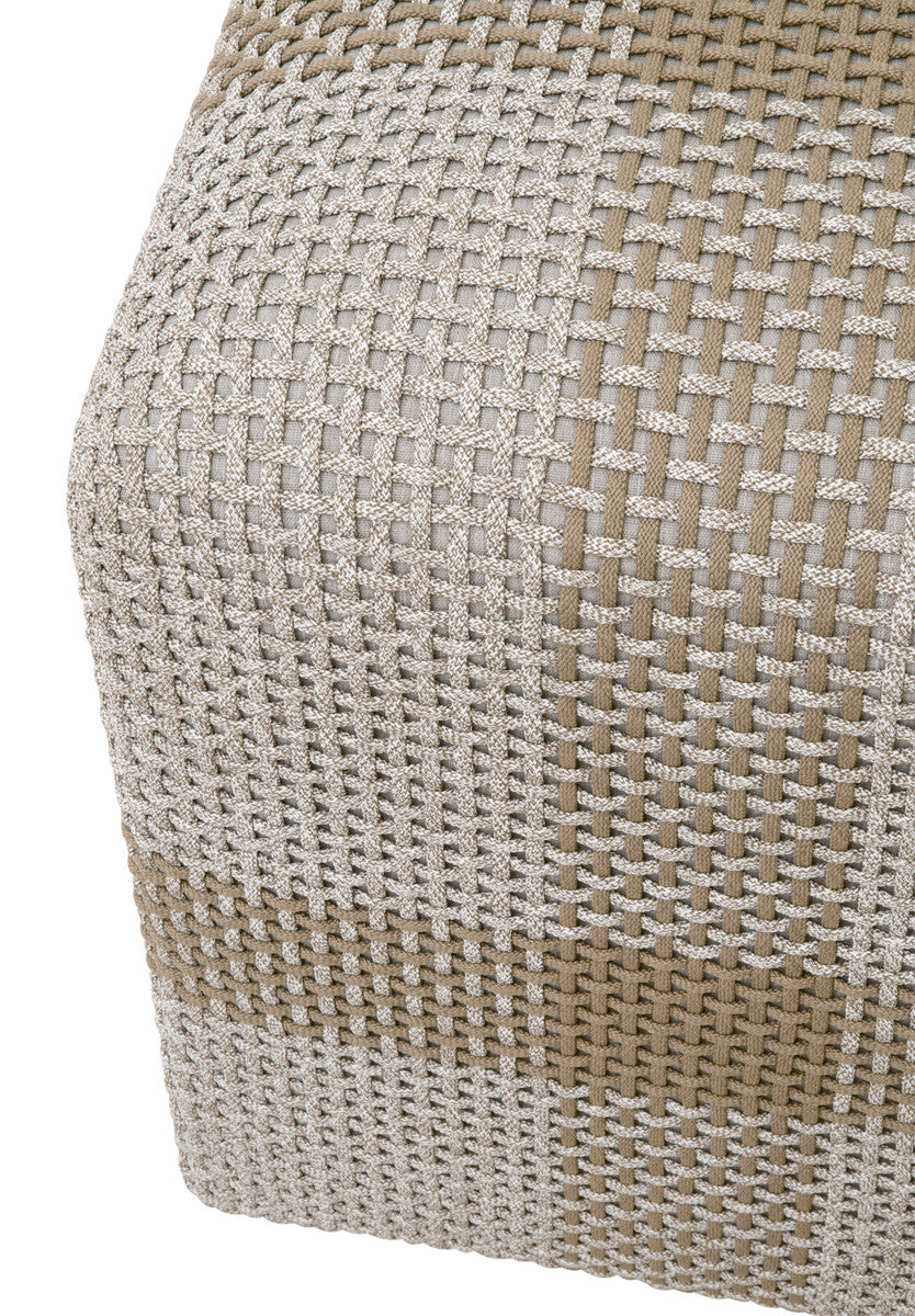 Royce Pouf - Pure Salt 