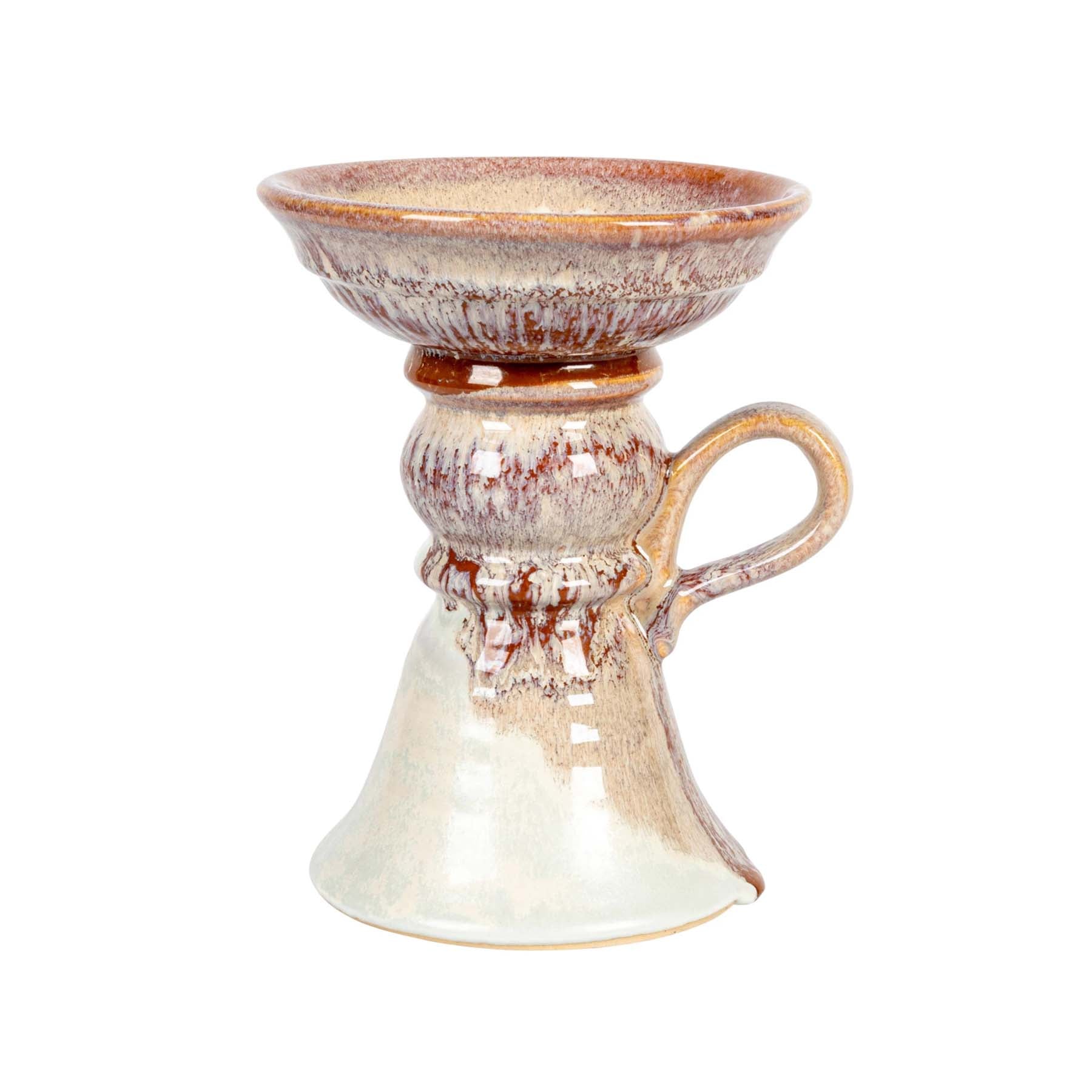 Stoneware Pillar Holder