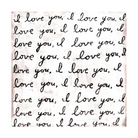 Darling, I love you print