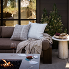 Rina Outdoor Pillow - Pure Salt