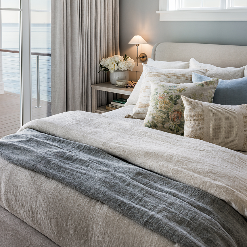 Montauk Blanket by Pom Pom at Home, Ocean