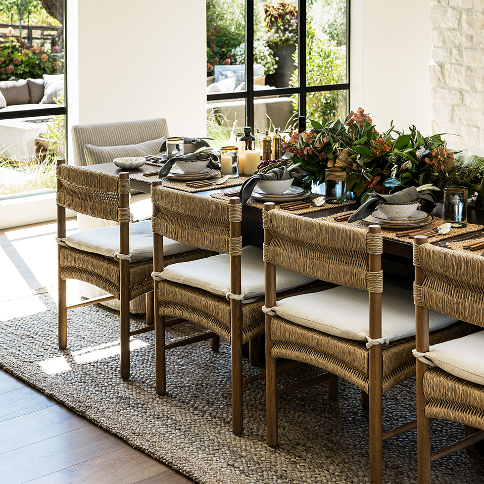 Elmsley Slipcovered Dining Chair- Pure Salt Shoppe
