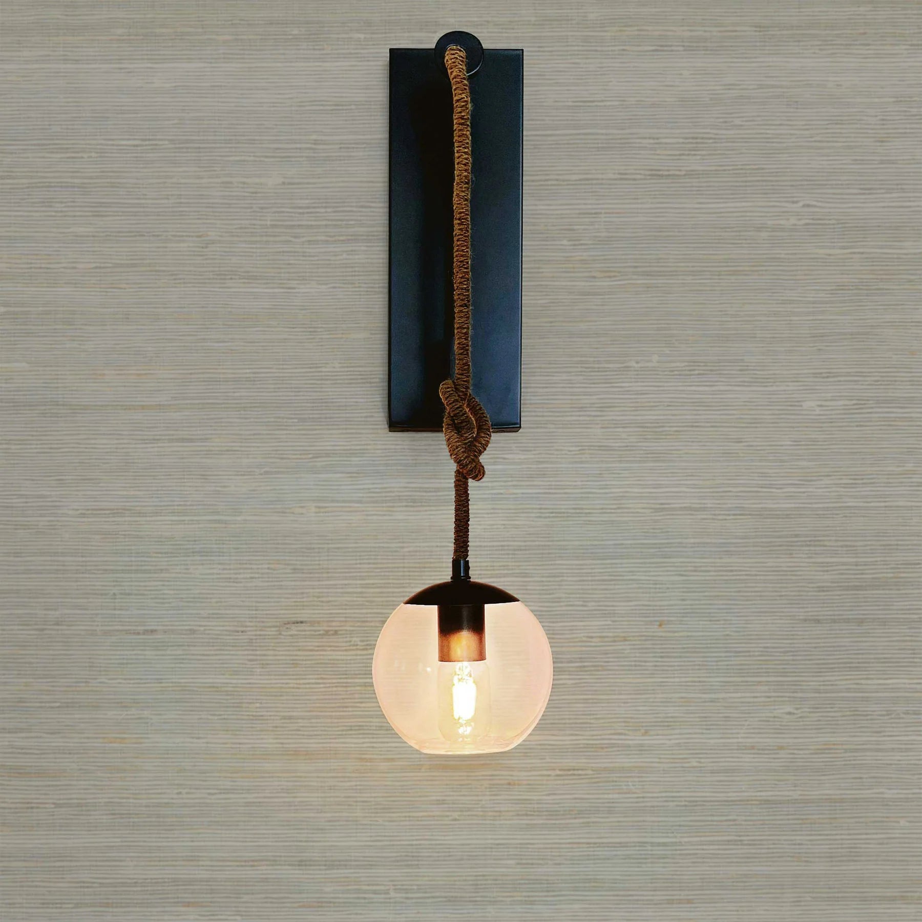 Fine Weave Hemp Wallpaper