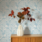 Floral Damask Wallpaper