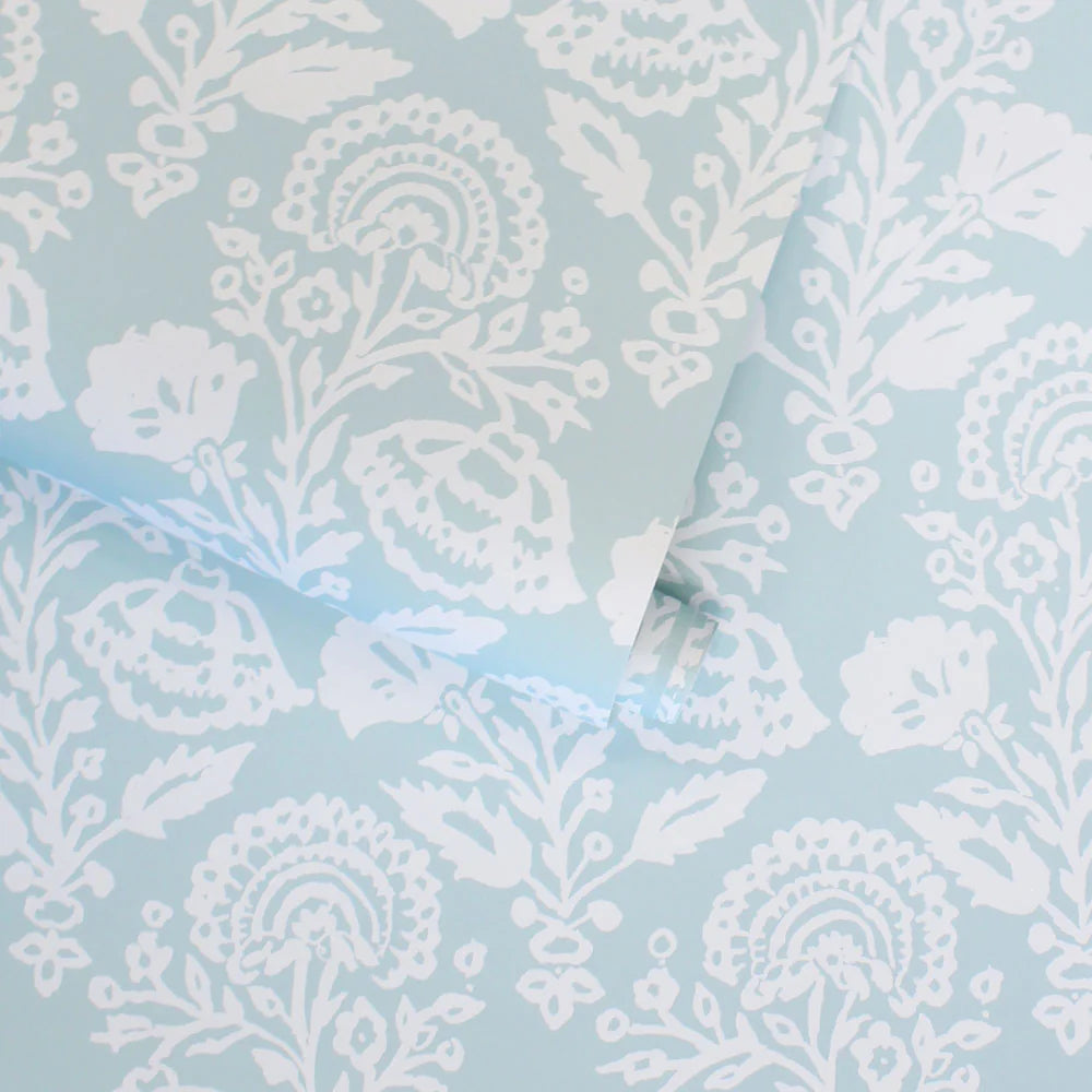 Floral Damask Wallpaper