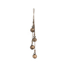 Hanging Metal Jingle Bells with Jute Rope