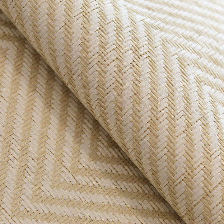 Herringbone Paperweave Authentic Grasscloth - Pure Salt Shoppe