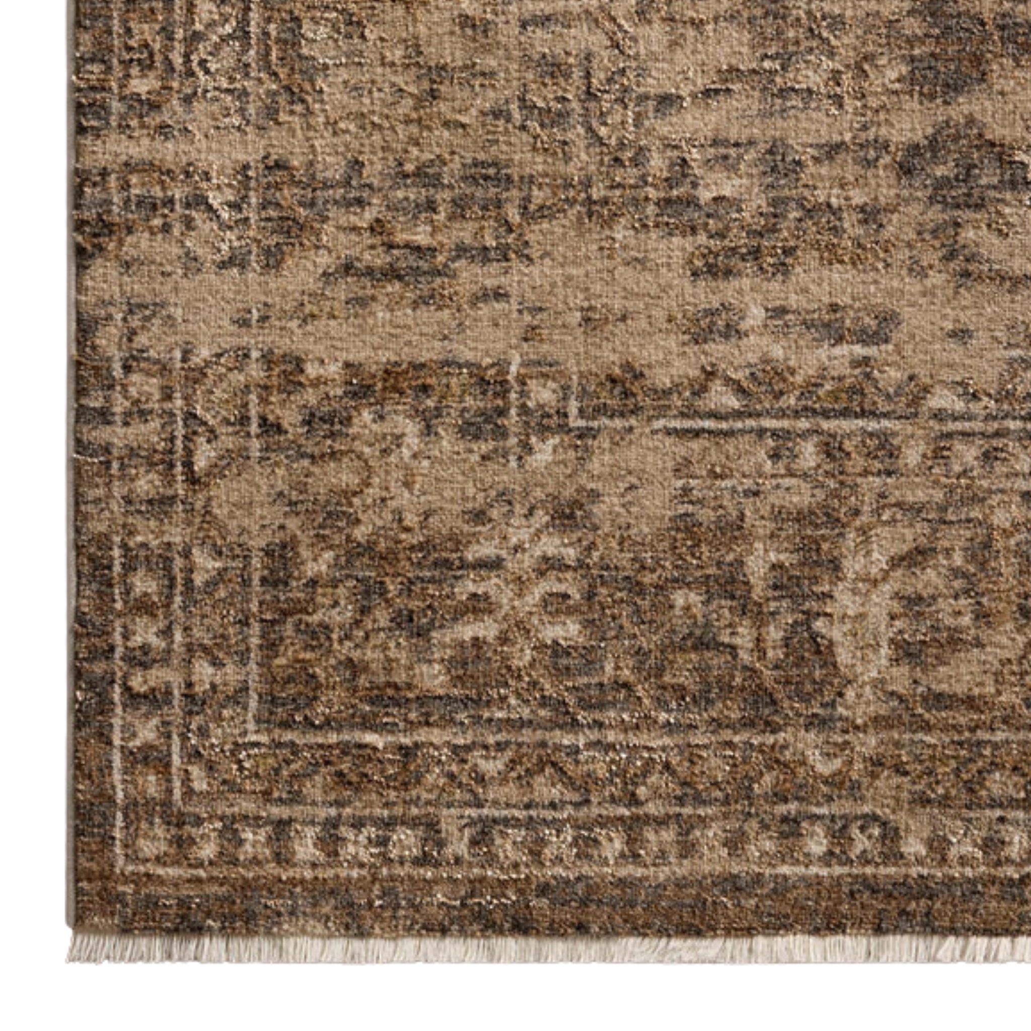 Horizon Woven Rug, Granite / Natural