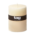 Ivory Pillar Candle- Pure Salt Shoppe