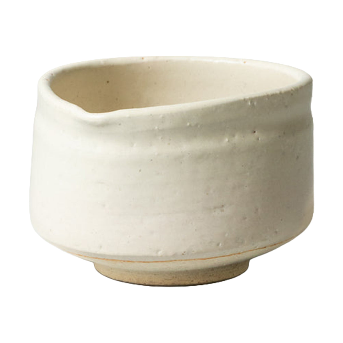 Katakuchi Matcha Bowl, White - Pure Salt Shoppe