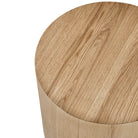 Laynen Round End Table-Natural