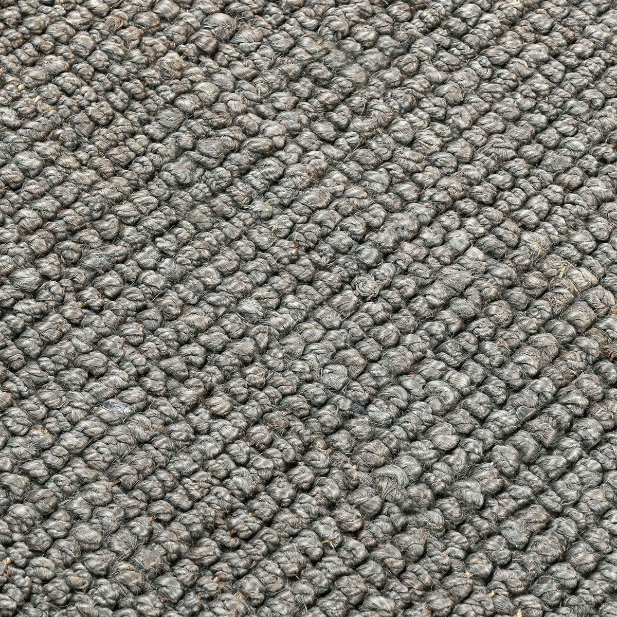 Luna Chunky Loop Rug, Blue Charcoal