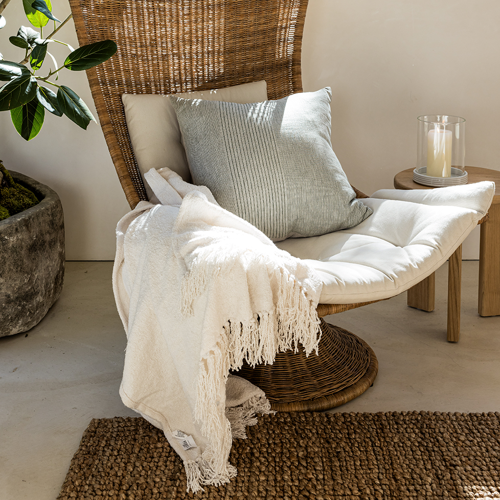 Luna Chunky Loop Rug, Natural