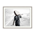 Man with Guitar on Shoulder