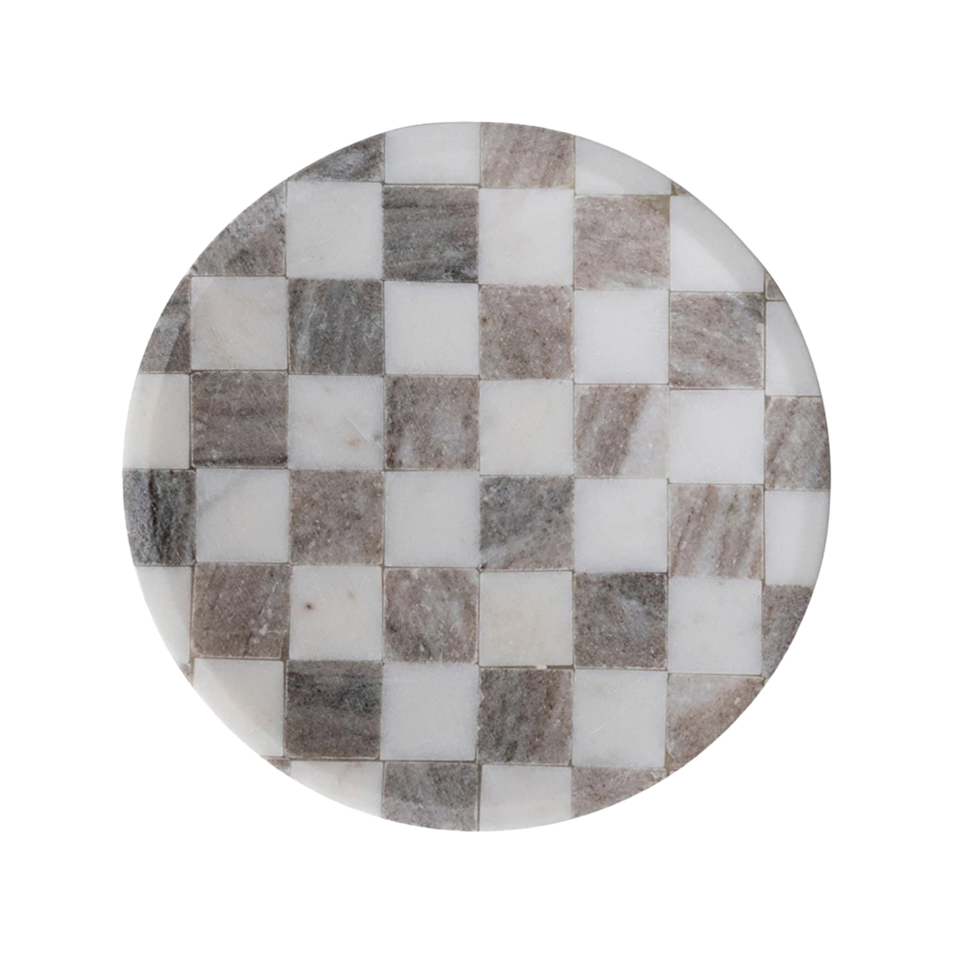 Marble Checkered Cheese/Serving Tray