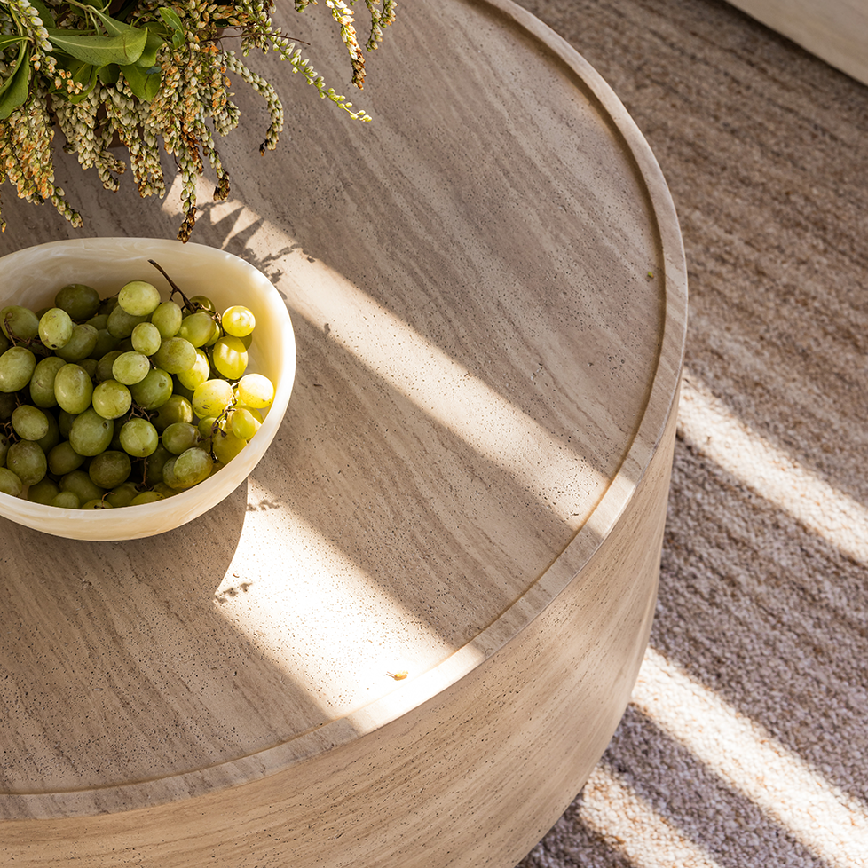 Mckeen Outdoor Round Coffee Table