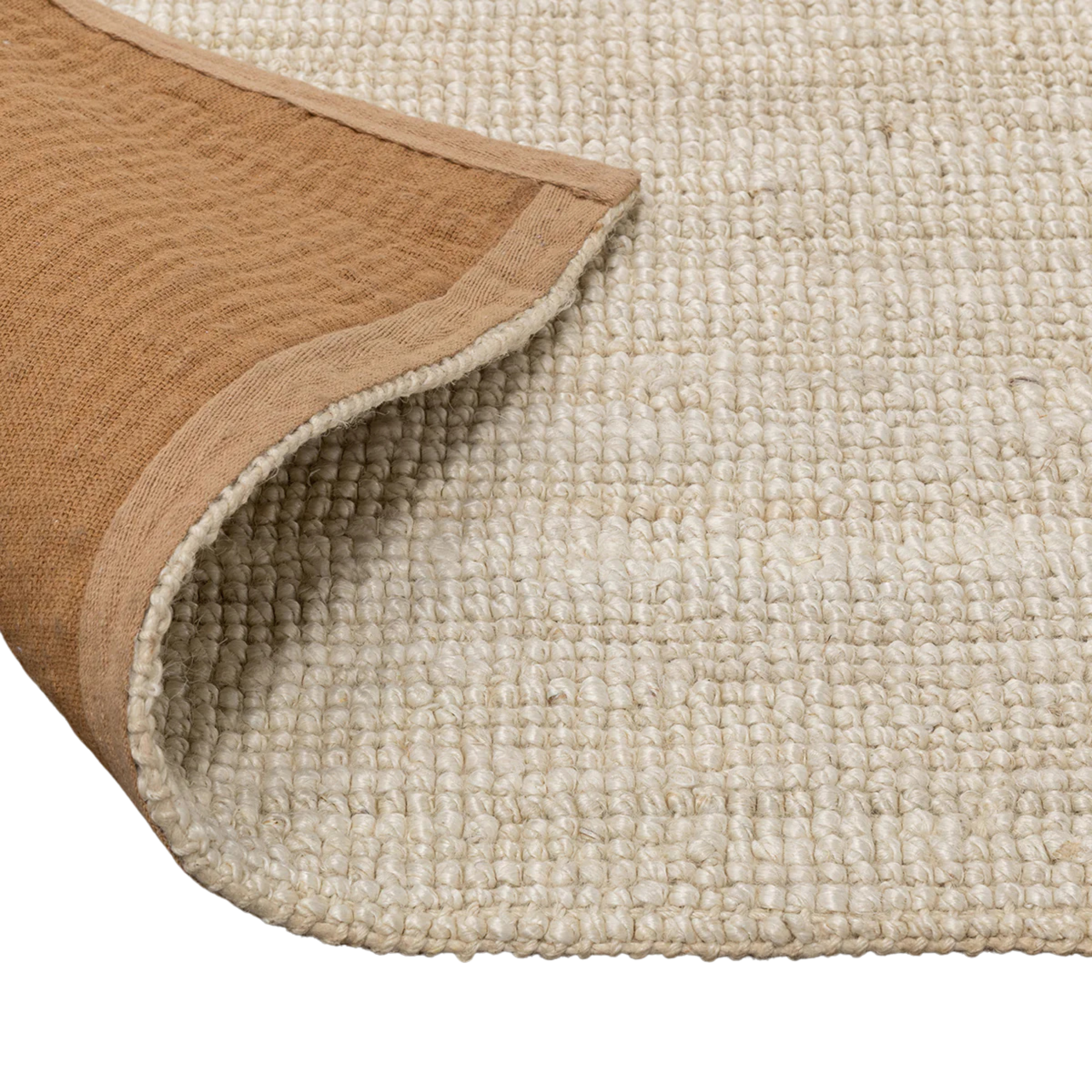 Minen Boucle Rug, Ivory