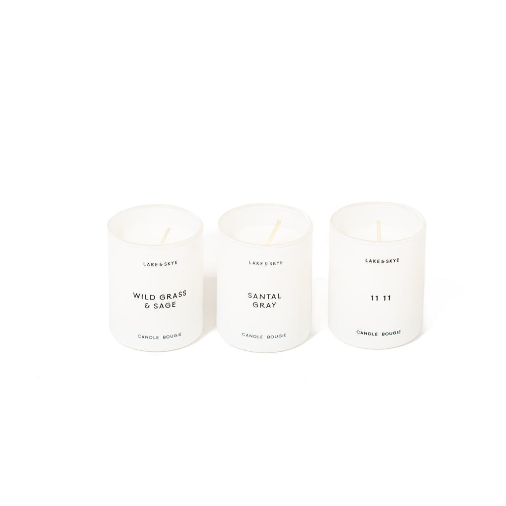 Mini Candle Trio Set- Pure Salt Shoppe