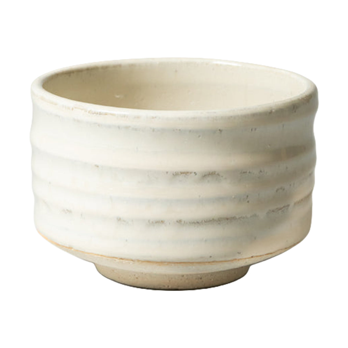 Minoyaki Matcha Bowl, Shirahagi White - Pure Salt Shoppe