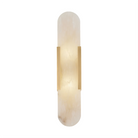 Mira Melange Elongated Sconce-Brass