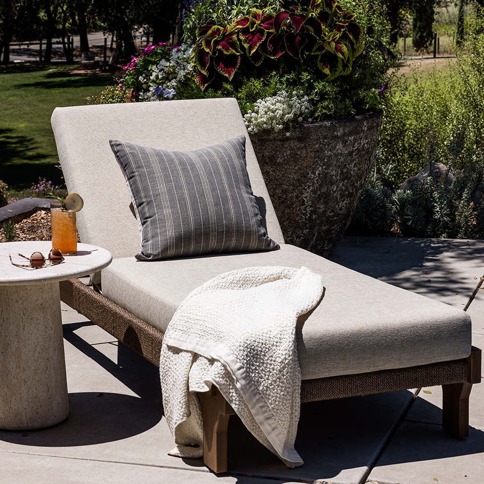 Moxley Outdoor Chaise - Pure Salt Shoppe