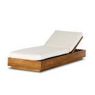 Netta Outdoor Chaise Lounge-Pure Salt