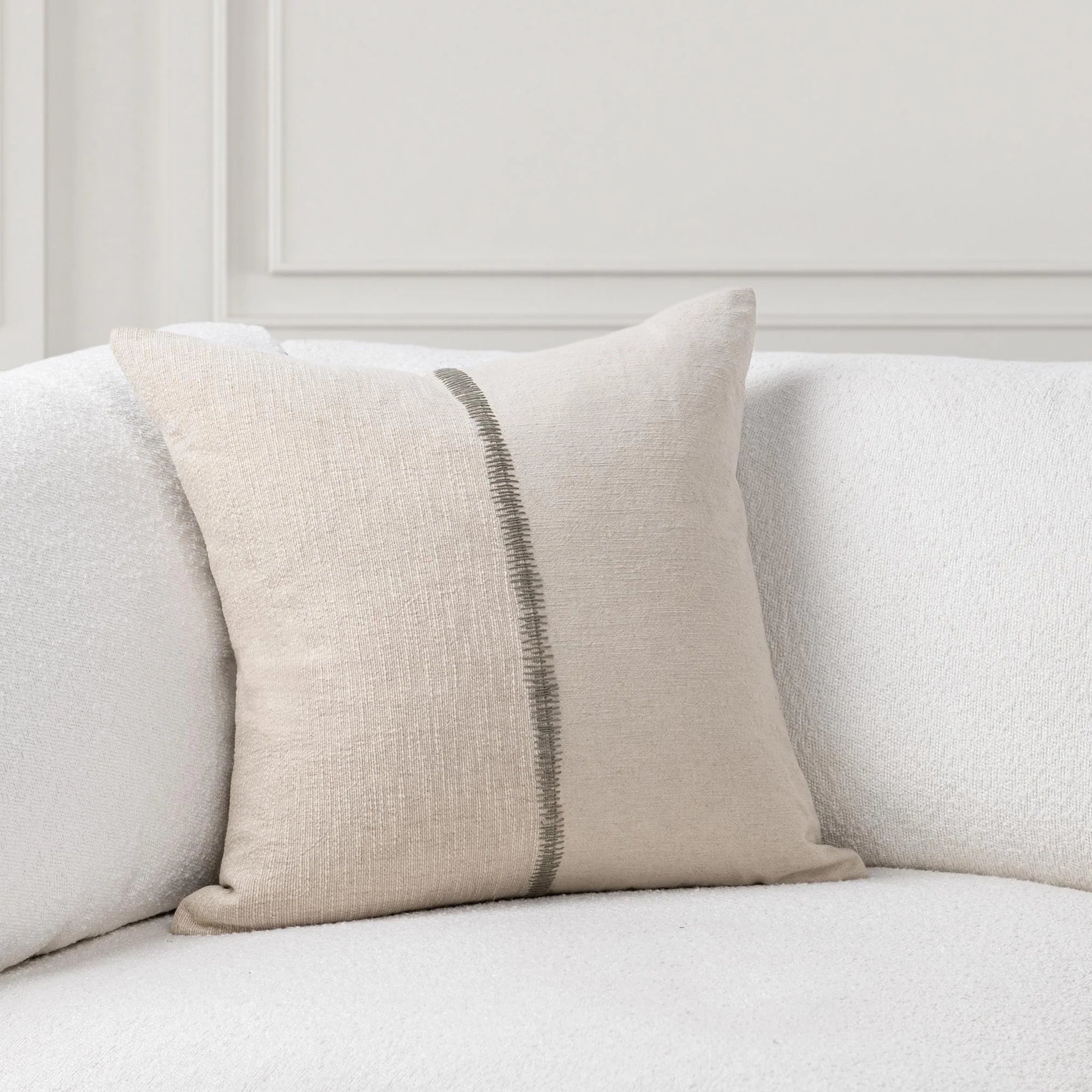 Orith Pillow, Natural / Sage