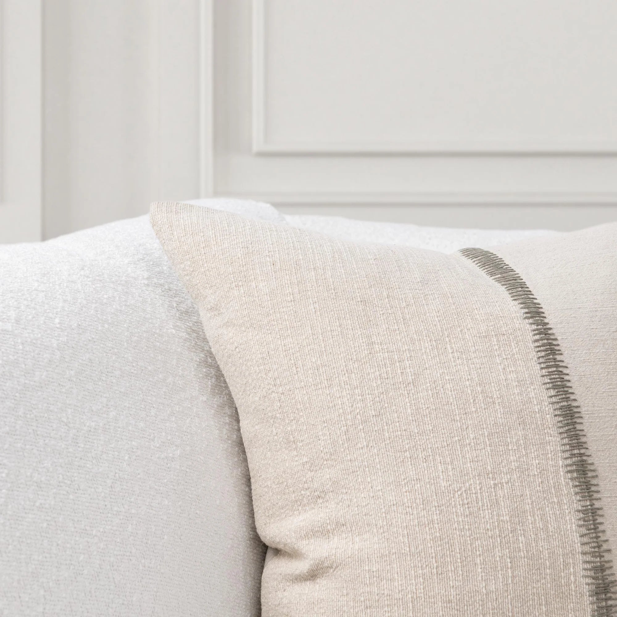 Orith Pillow, Natural / Sage