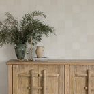 Textured Check - Pure Salt