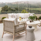 Mallory Outdoor Side Table - Pure Salt 