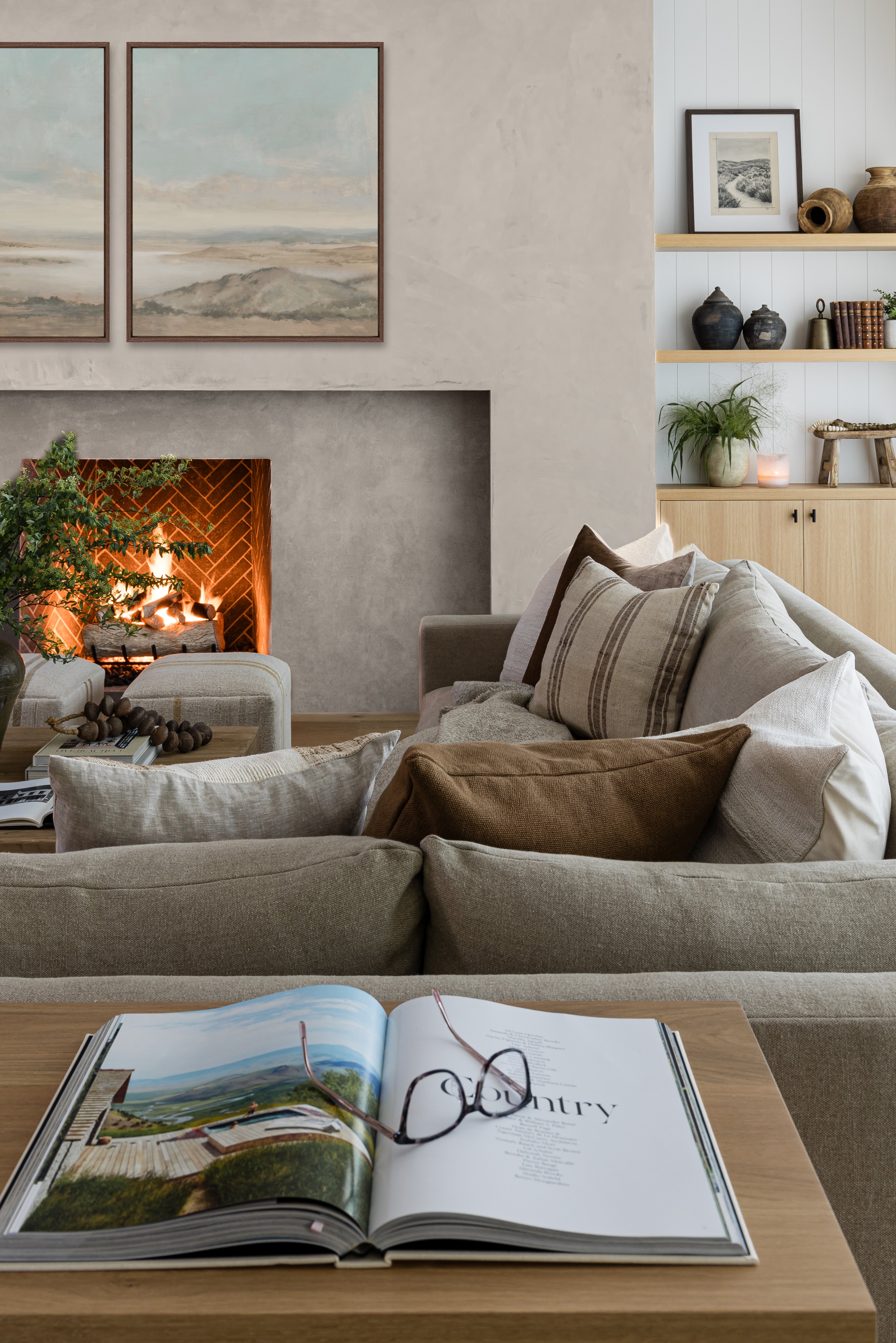 Newport Harbor Project - Living Room - Pure Salt