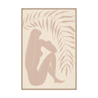Palm Girl Portrait