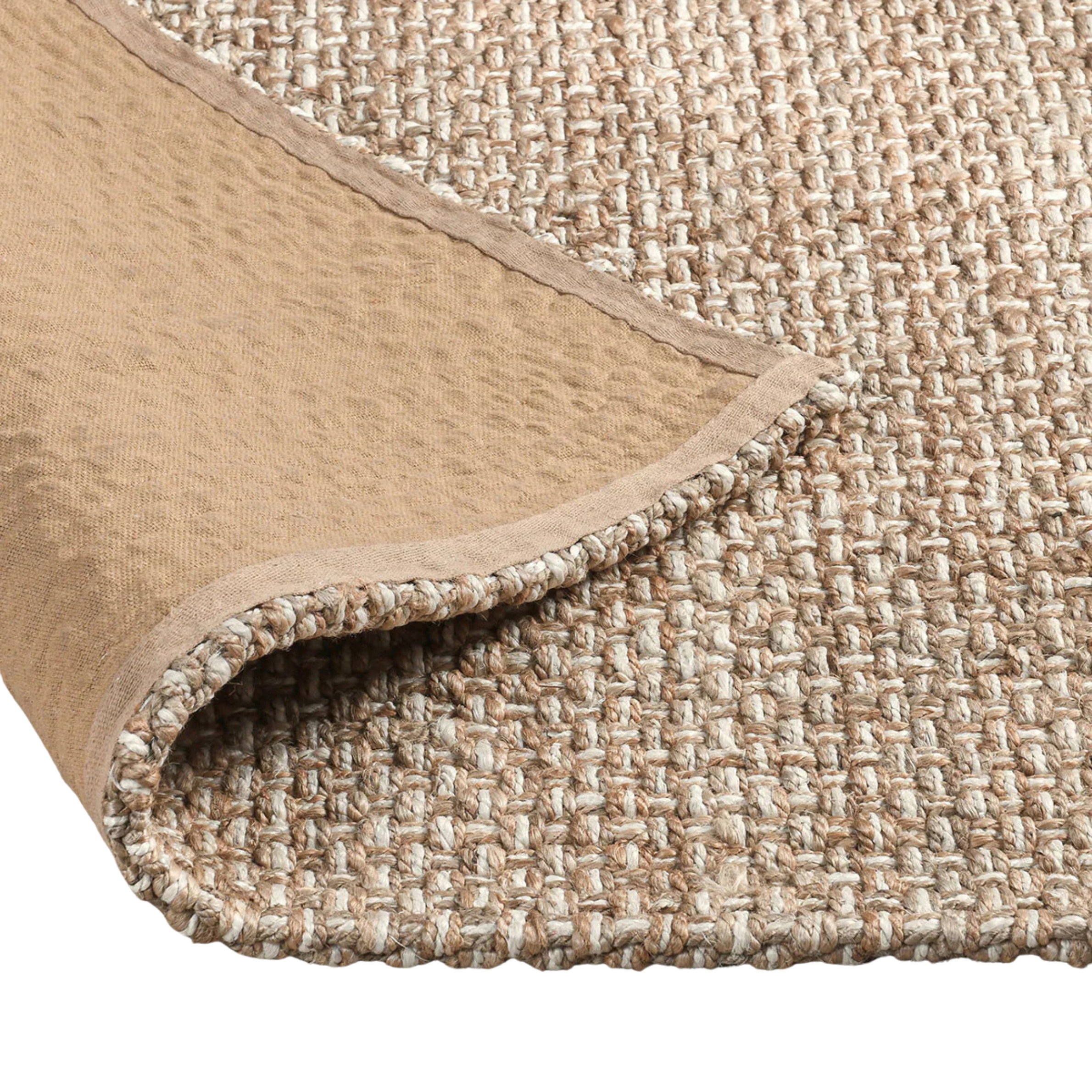 Panaen Bold Stripe Rug, Natural / Ivory