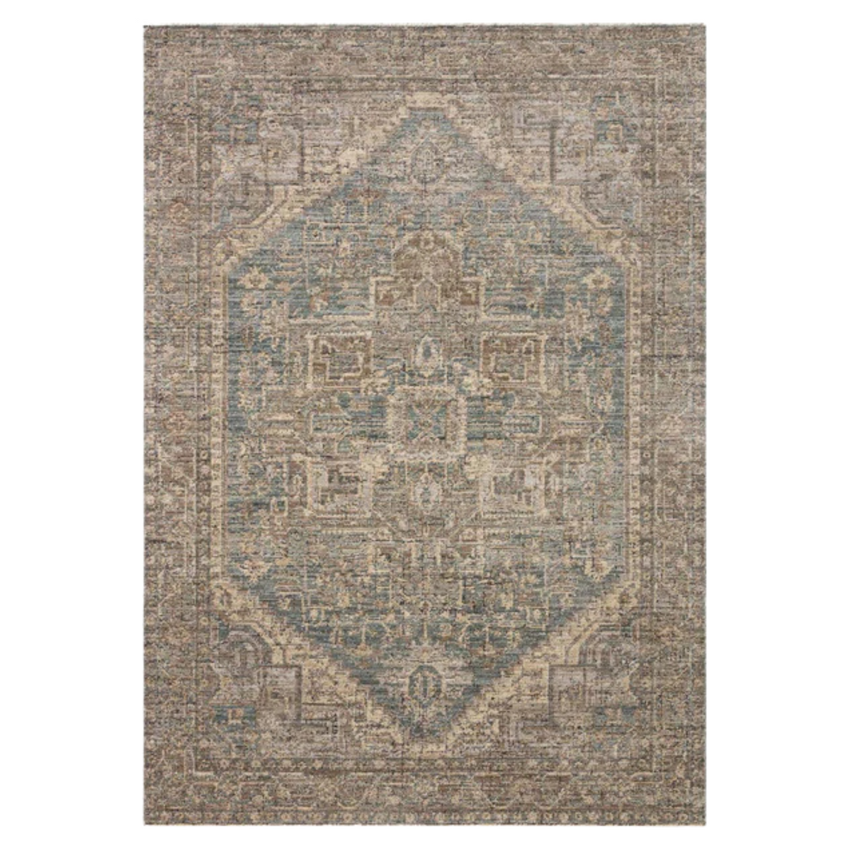 Perla Rug, Blue Bark – Pure Salt Shoppe