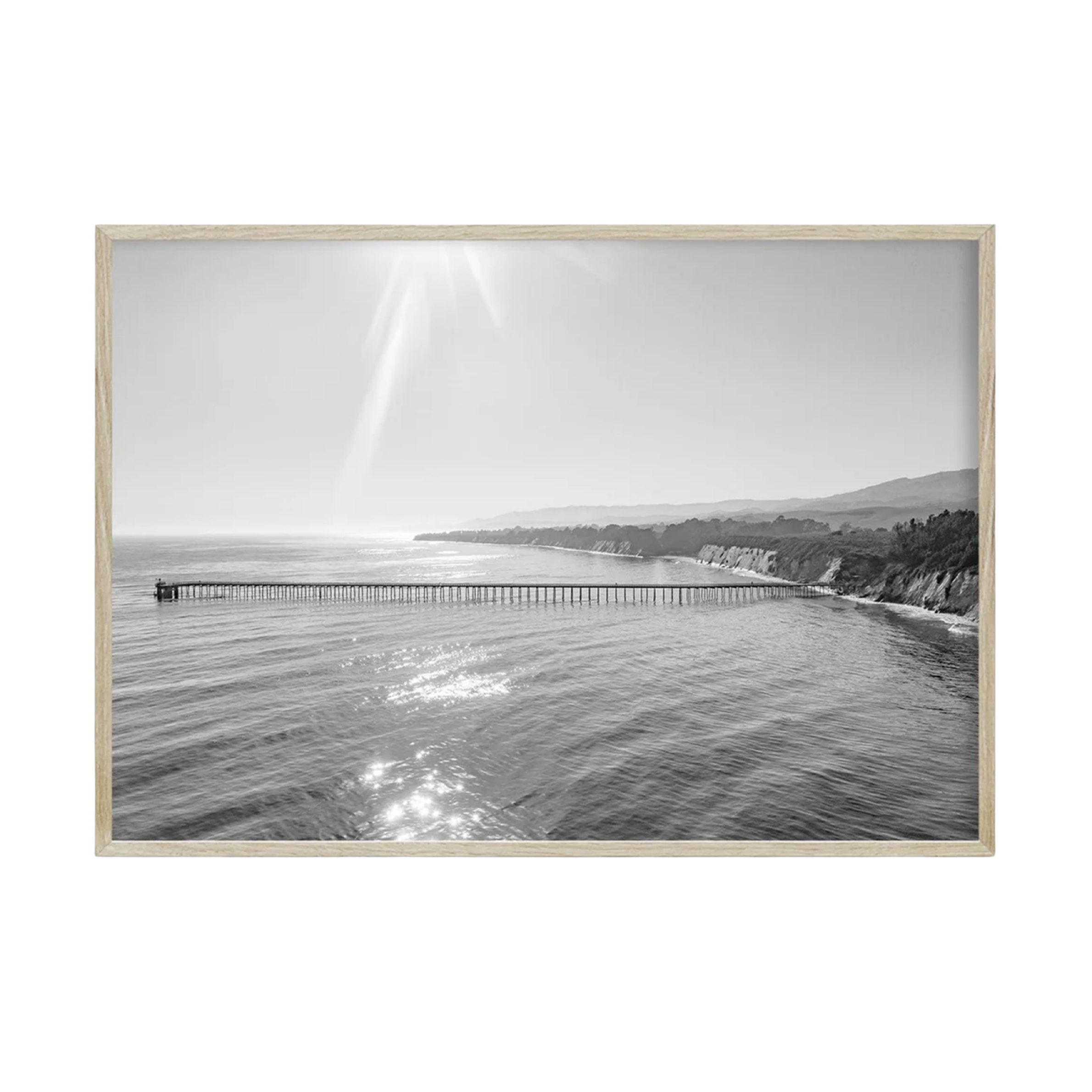 Pier at Bacara Santa Barbara CA by Carly Tabak