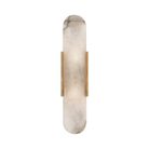 Mira Melange Elongated Sconce-Brass