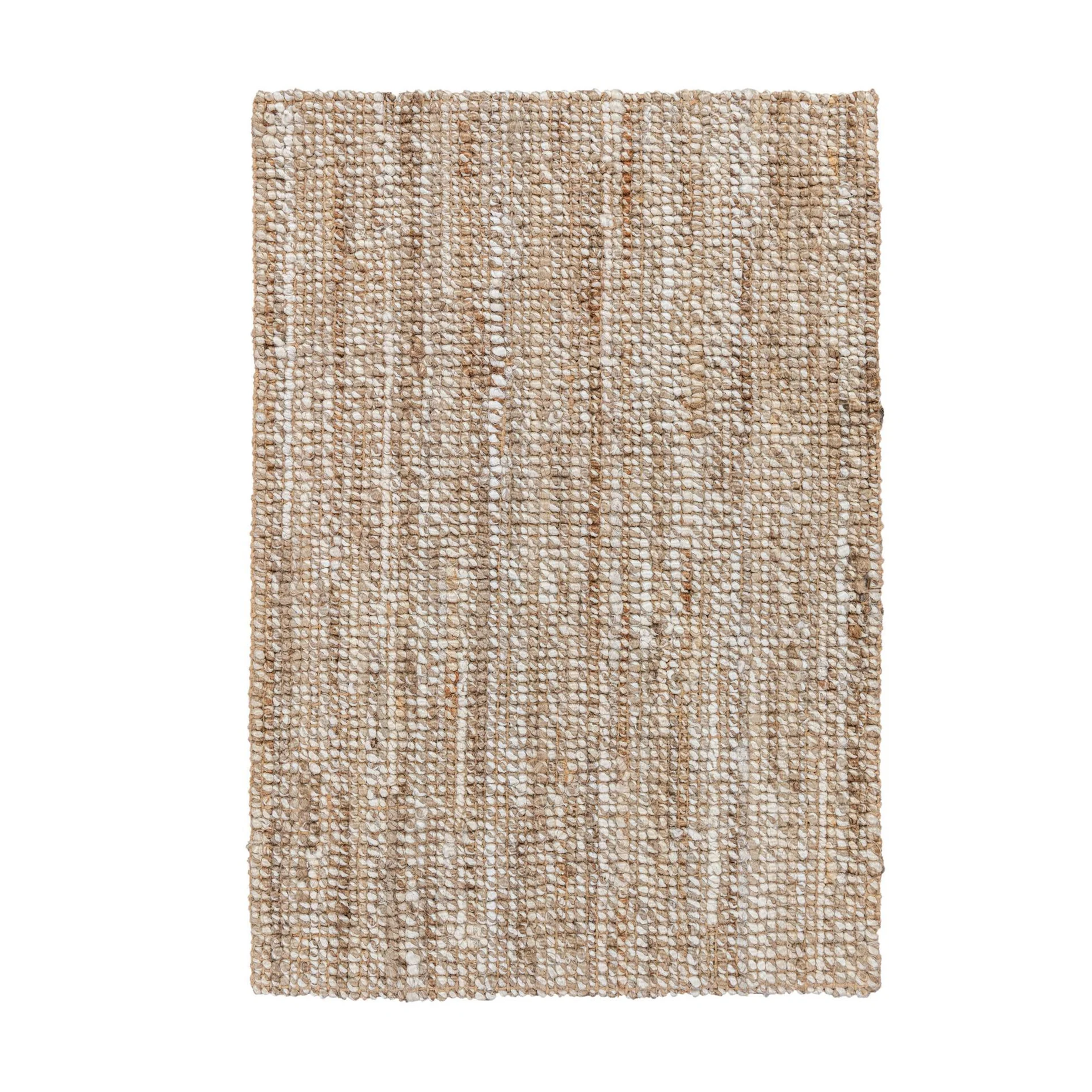 Pryssa Boucle Rug, Silver / Ivory
