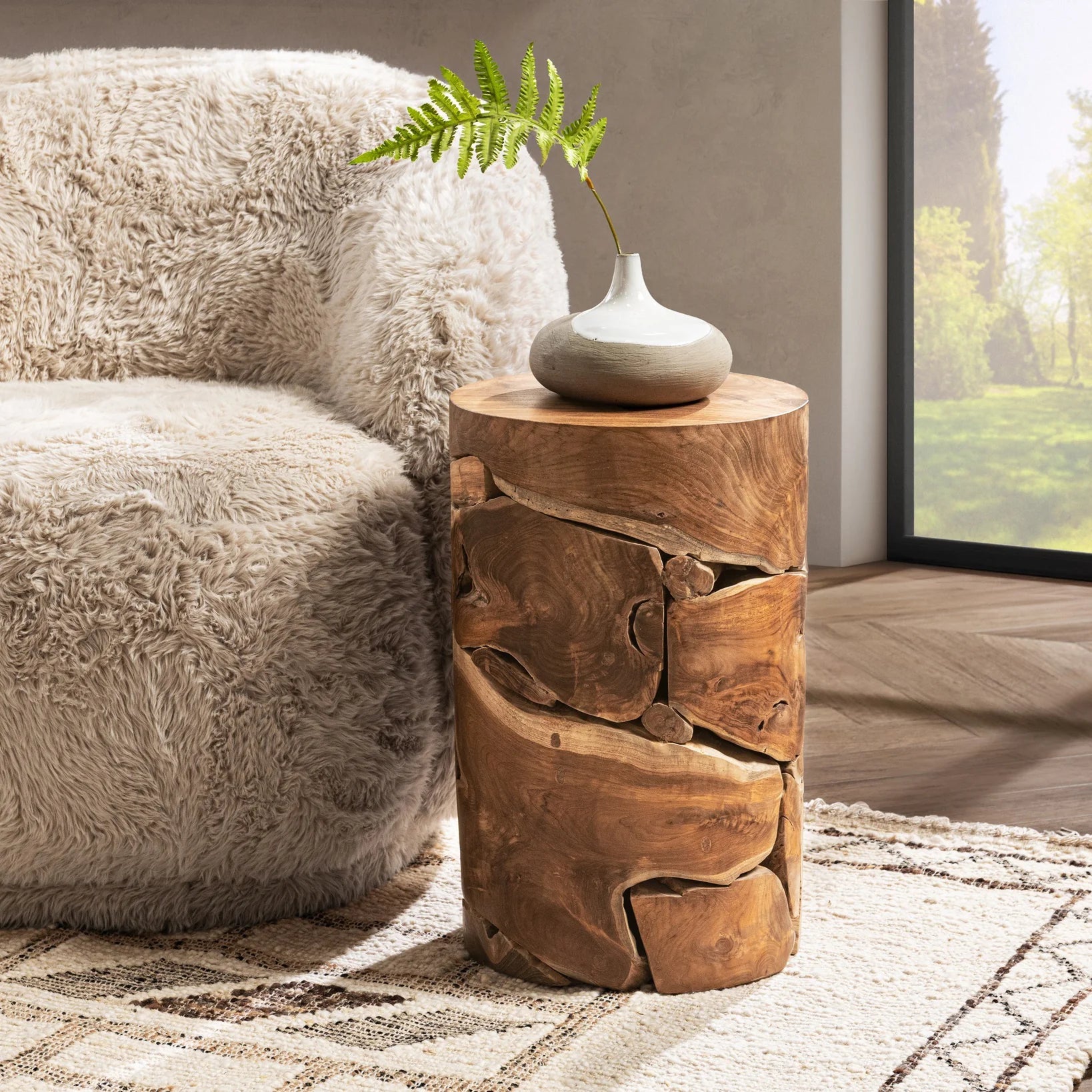 Rheen Round Accent Table