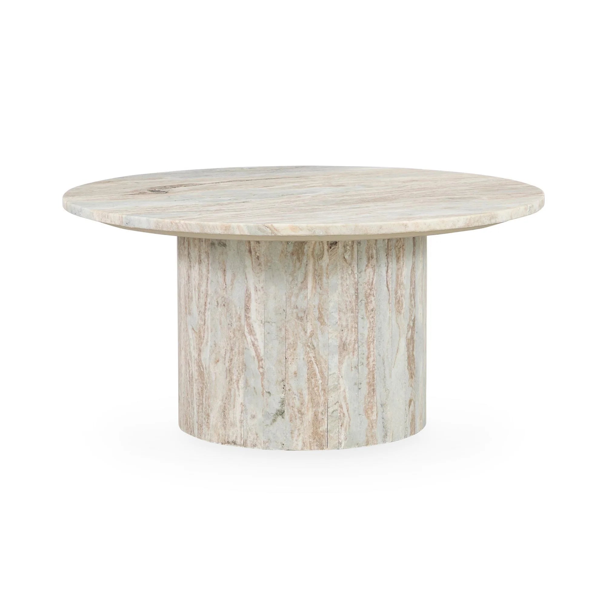 Saelin Marble Round Coffee Table