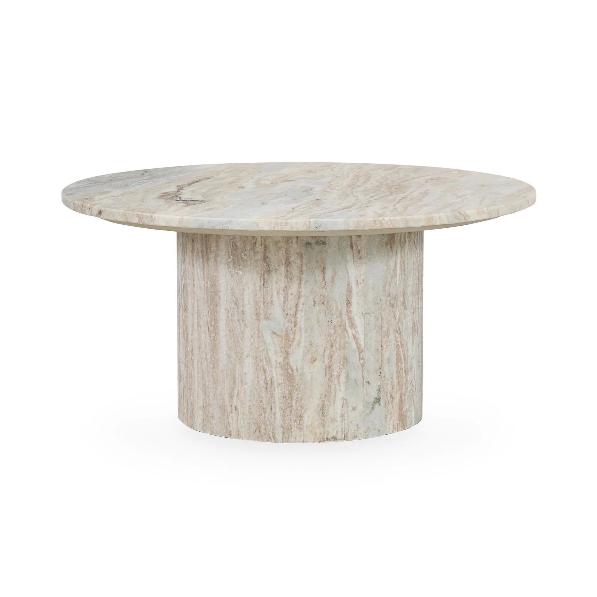 Saelin Marble Round Coffee Table